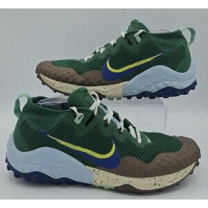 Men’s Mountain Wild Horse 7 Trail Running Nike Green Shoes Size Size 9.5 EU 43